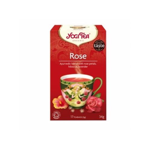Ceai Bio Trandafir Yogi Tea 34gr