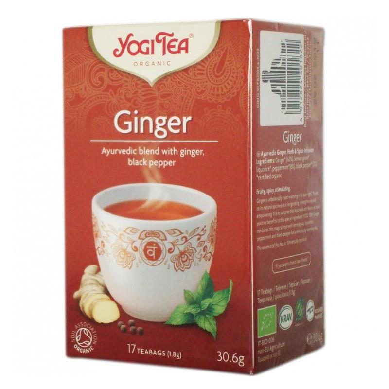 Ceai Bio Ghimbir Yogi Tea 30.60gr