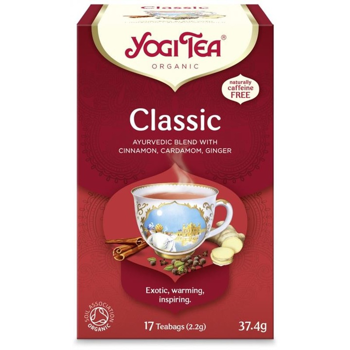 Чай Yogi Tea, Classic, 37.40гр