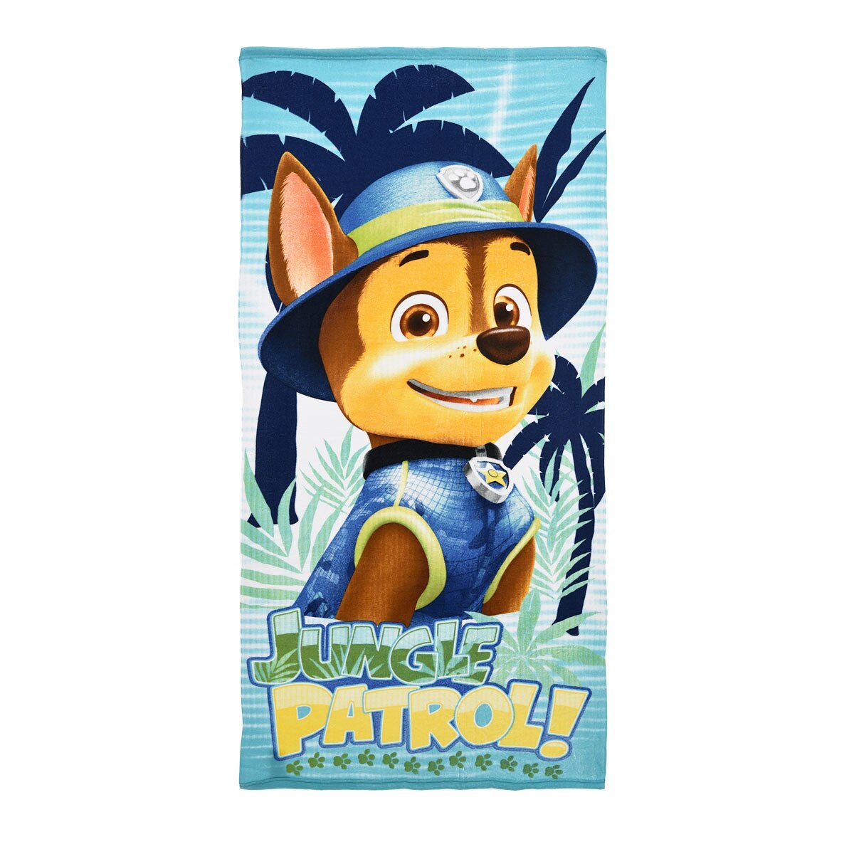 Prosop Paw Patrol Jungle Patrol 70 X 140 CM poliester Universala Multicolor
