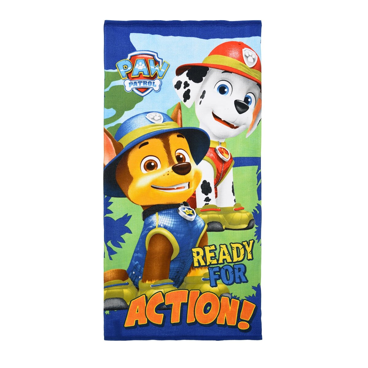 Prosop Paw Patrol Ready for Action 70 X 140 CM poliester Universala Multicolor