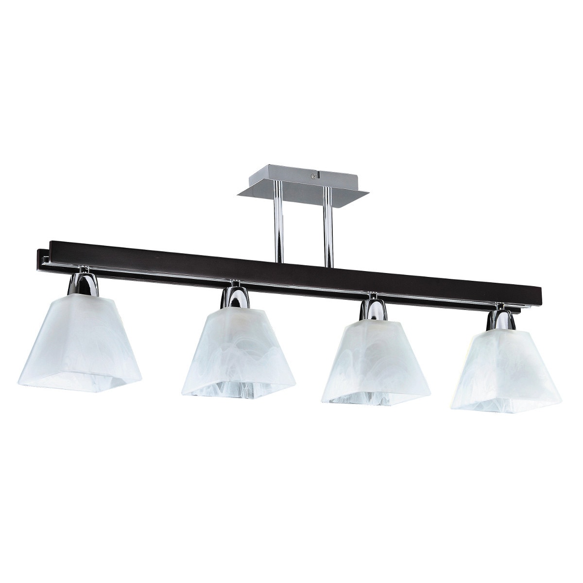 Lampadina RABALUX 4112 - 40W, Attacco E14, Vetro Colorato Arancione/viola/argento, Dimensioni 18.5x18.5x76 Cm