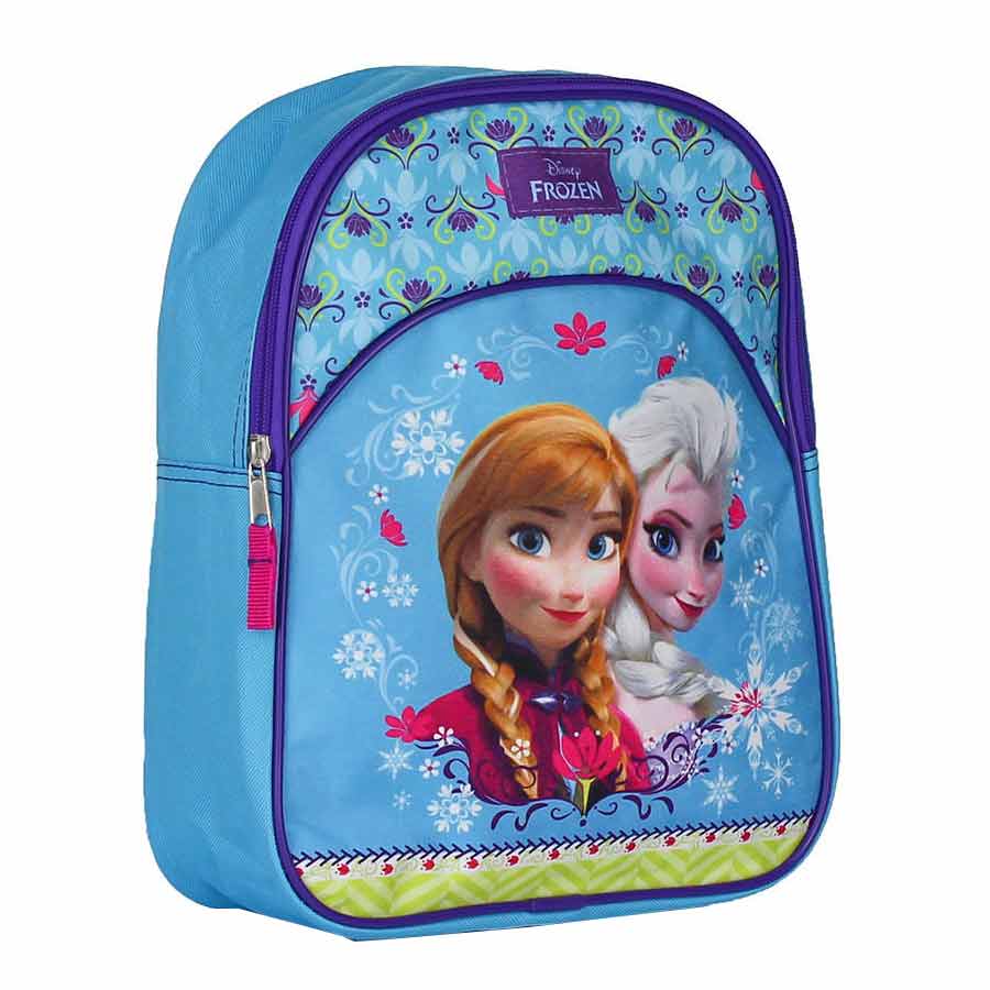 Ghiozdan 33 cm Frozen Elsa si Anna din Arendelle Forever Sisters