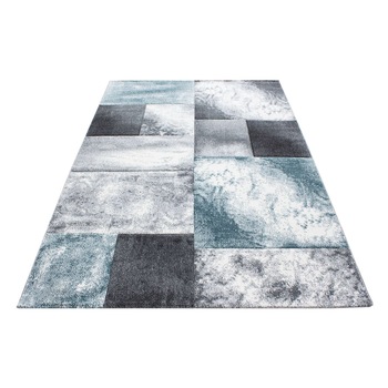 Covor Patchwork Detroit, Albastru, 160x230, C02-200963 Covor Patchwork Detroit, Albastru, 160x230, C02-200963