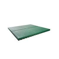 placa de cauciuc granuflex cu liant termo-baro-polimerizabil rezistenta la inghetdezghet si raze uv culoare verde dimensiuni 1000 x 1000 mm grosime 30 mm cu picioruse - dale cauciuc pavele cauciuc imagen 4_0_
0