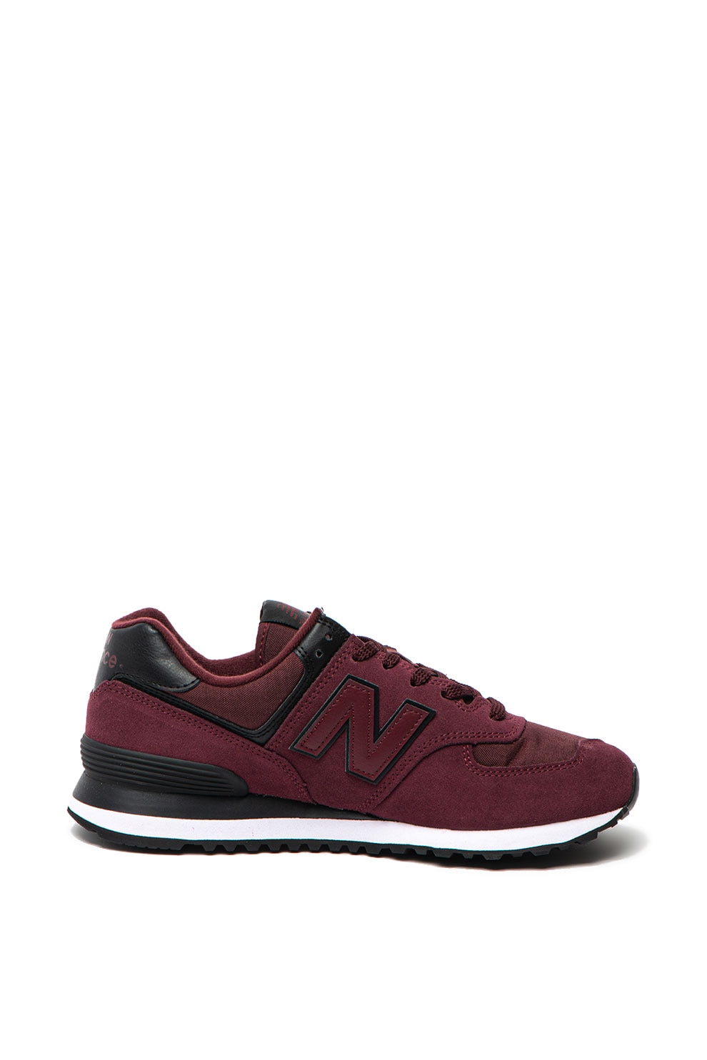 New Balance, 574 bőr sneaker, Bordó 