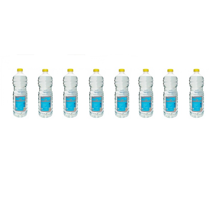 Pachet apa demineralizata Motor Starter 8 x 1L, puritate 99,98%