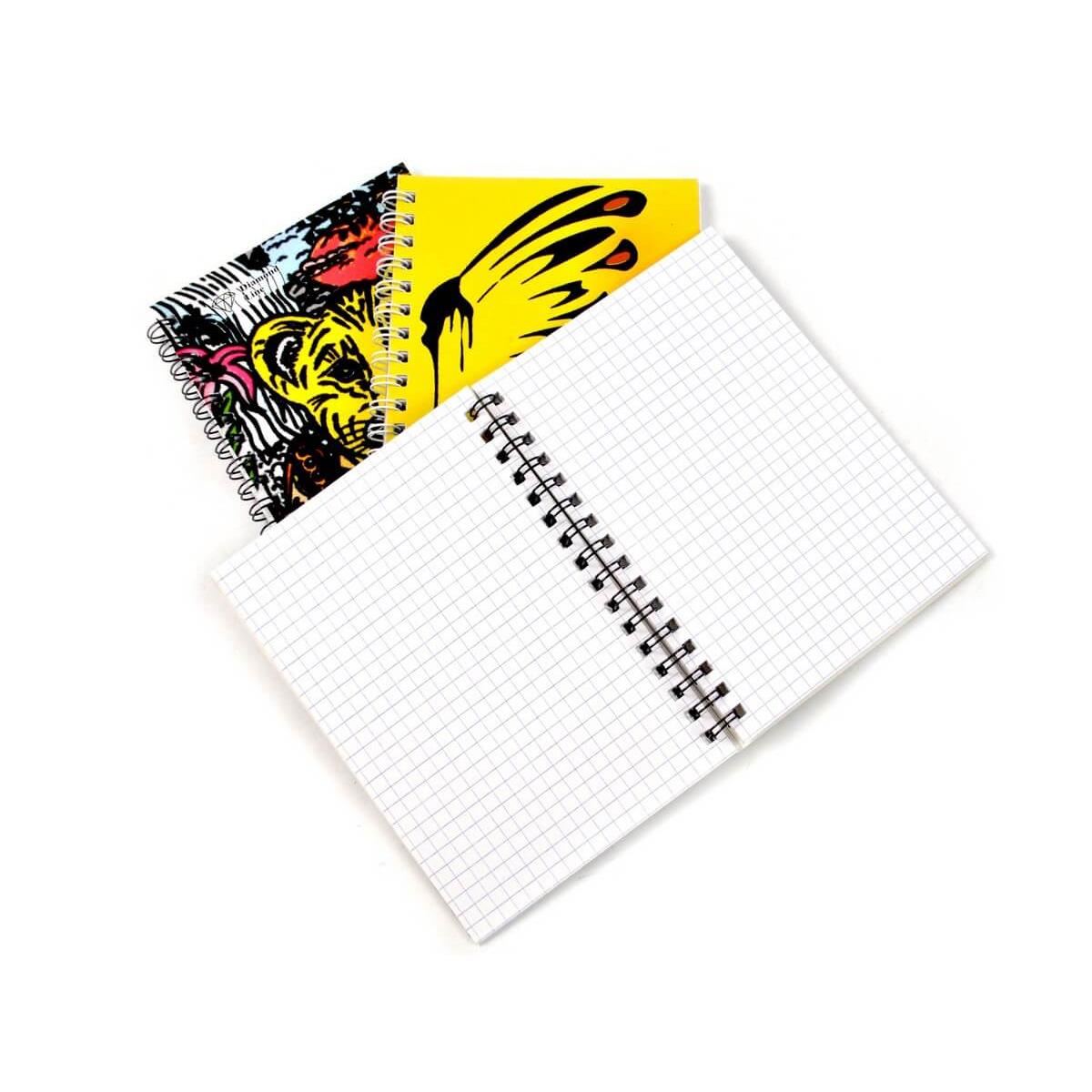 Carnetel Arhi Design, spiralat, A6, 50 file, aritmetica