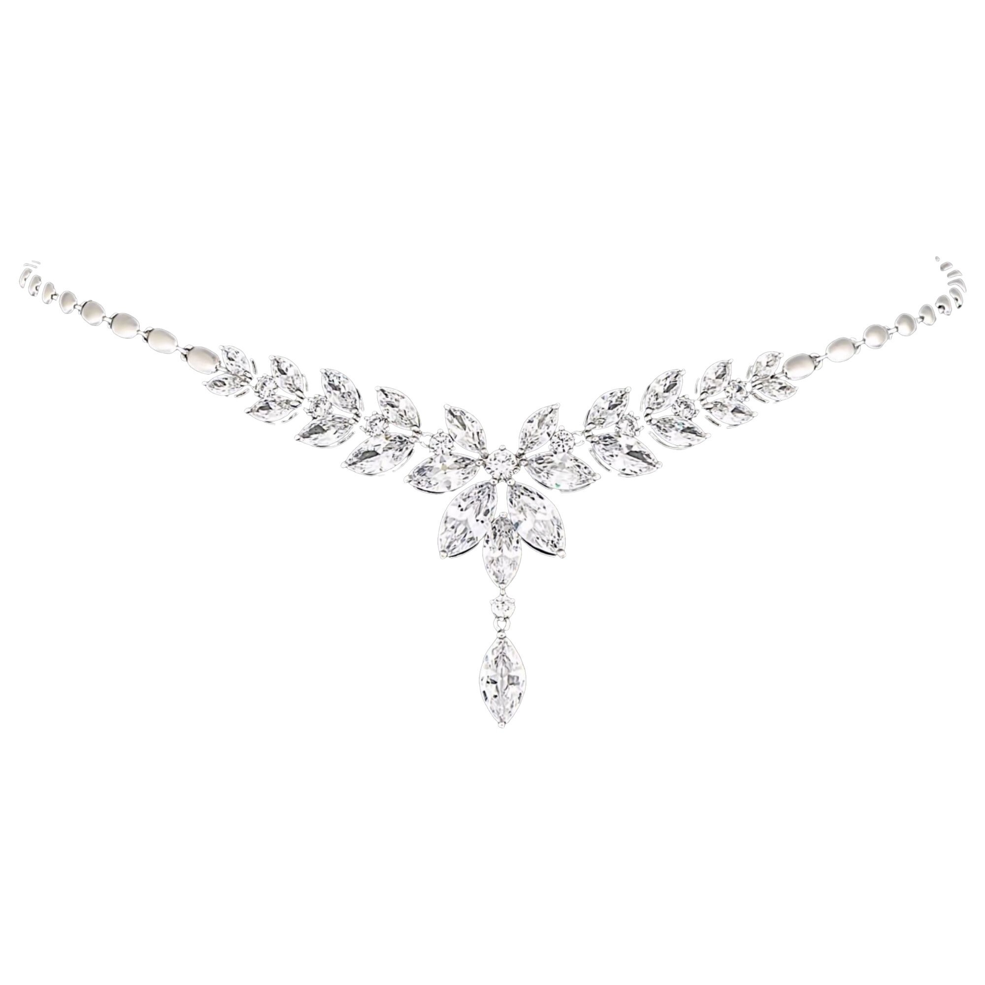 Colier placat cu Aur 18K si Diamante, Delia