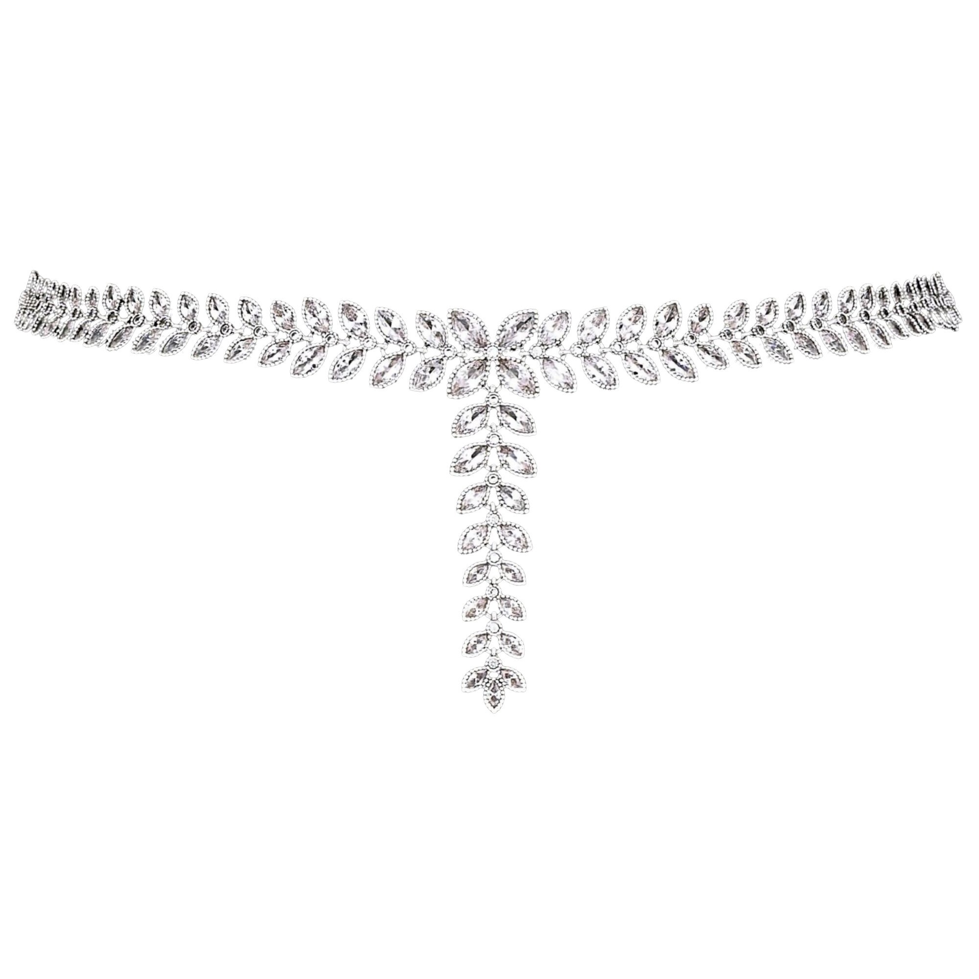 Colier placat cu Aur 18K si Diamante, Cleopatra