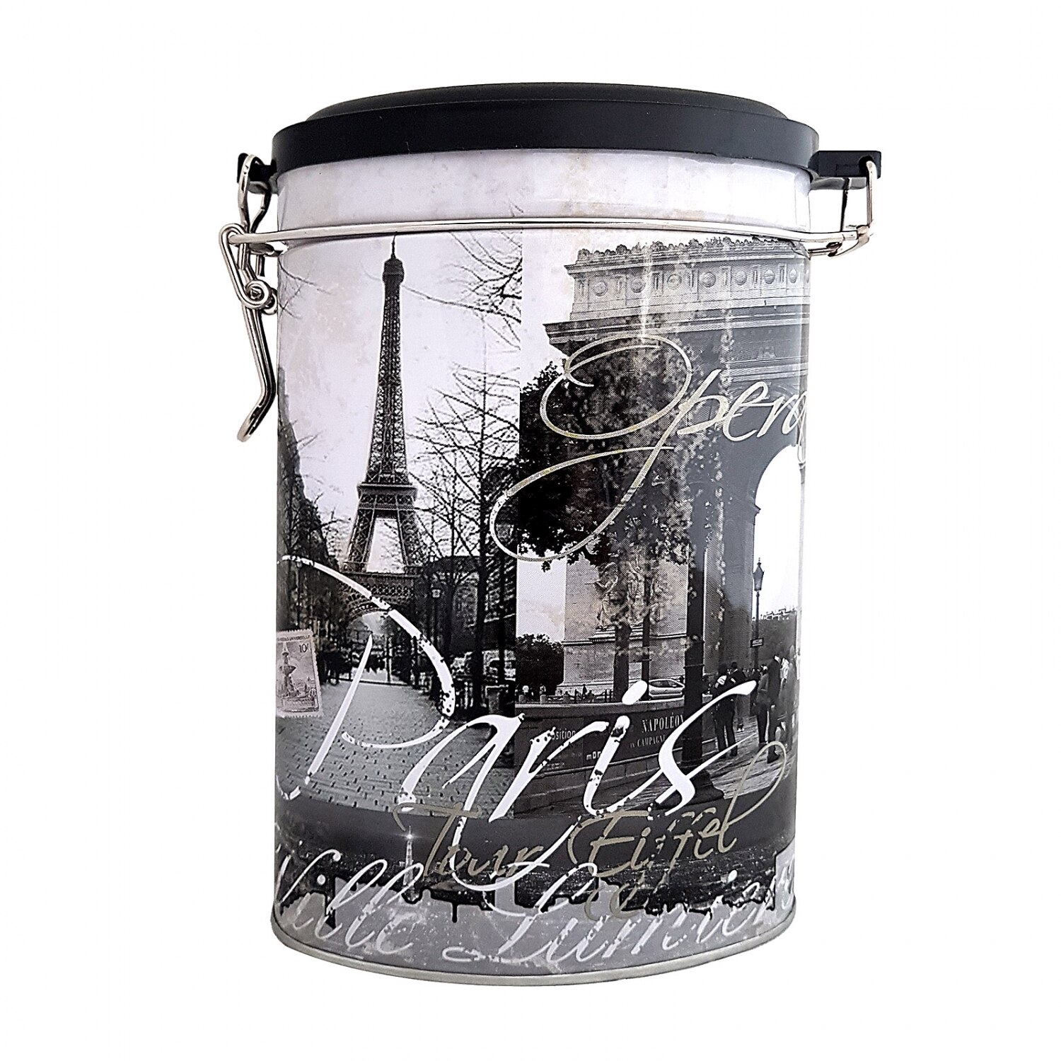 Cutie metal ovala cu mecanism inchidere