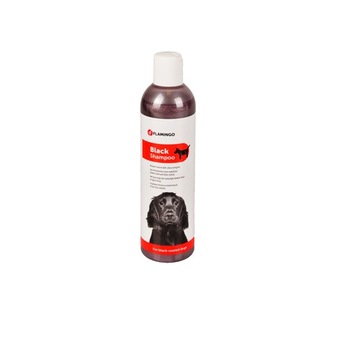 Sampon Pentru Caini Flamingo Premium Blana Neagra, 300ML Sampon Pentru Caini Flamingo Premium Blana Neagra, 300ML