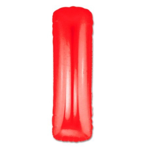 Balon folie, litera I, Culoare Rosu, 41cm, 1 buc