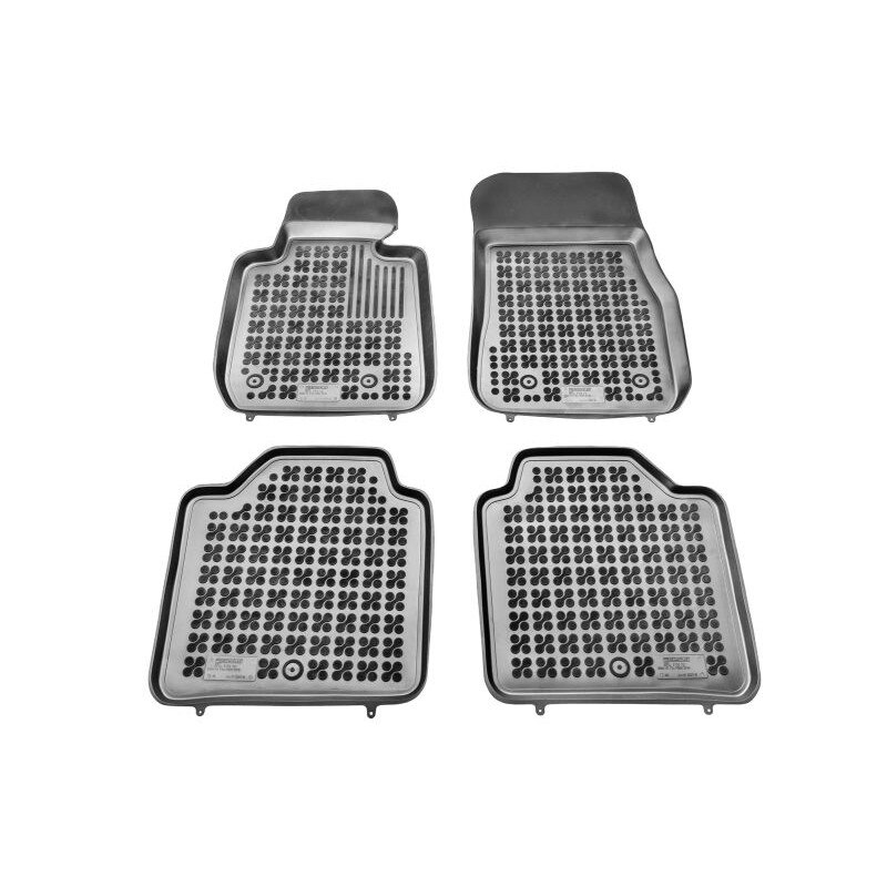 Set 4 covorase auto tip tavita, Cauciuc, pentru BMW 3 GRAN TURISMO (F34) 11.12- HATCHBACK, Negru