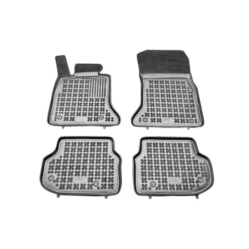 Set 4 covorase auto tip tavita, Cauciuc, pentru BMW 5 (F10), 5 (F11) 06.09-02.17, Negru