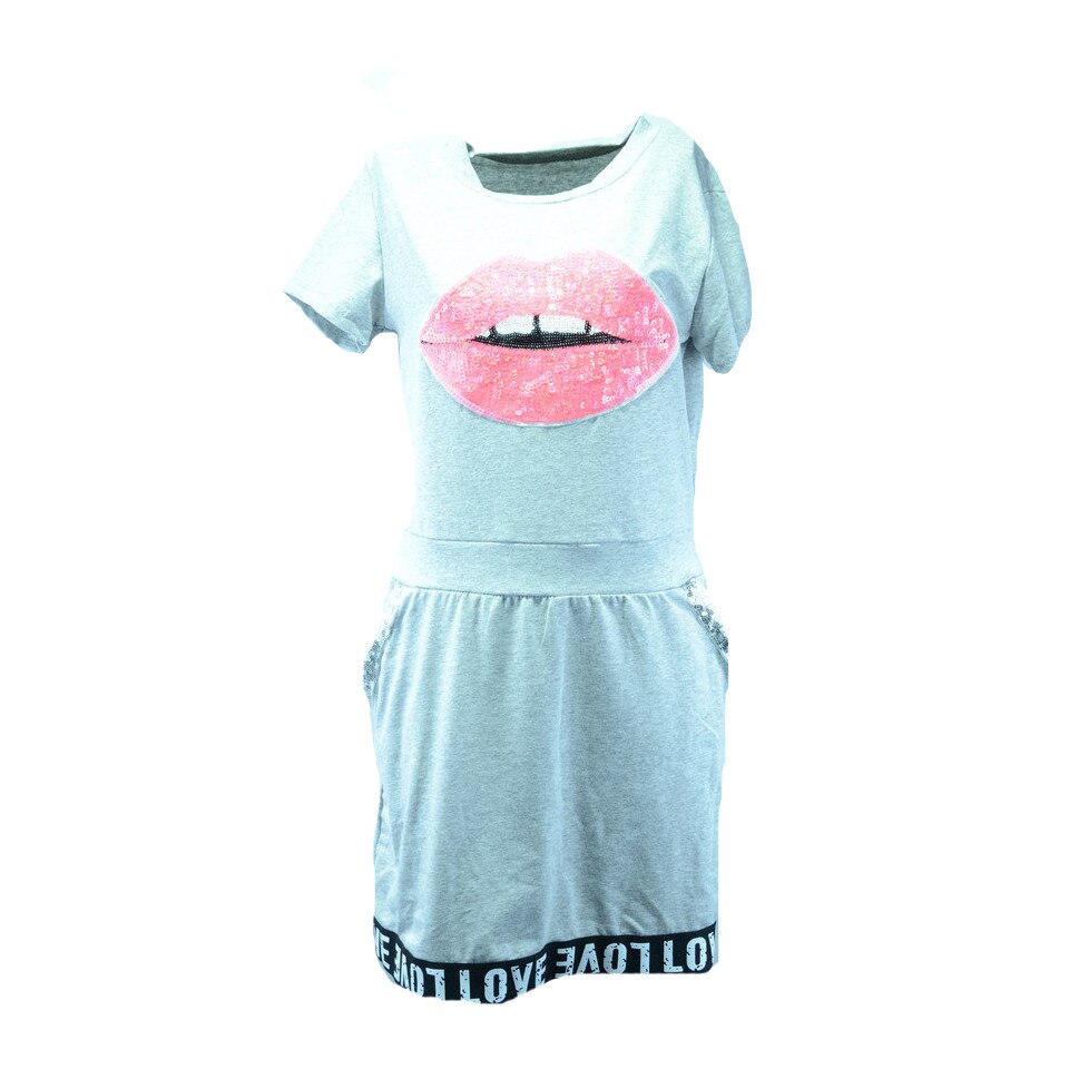 Rochita pentru fete Happy House 9084, Gri, 116