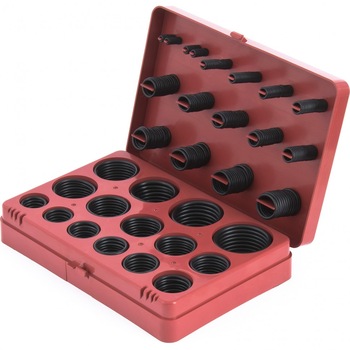 Set garnituri din cauciuc, D 7 - 53 mm, 404 piese, SIBRTEH Set garnituri din cauciuc, D 7 - 53 mm, 404 piese, SIBRTEH
