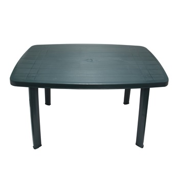Masa fixa pentru gradina EVO Faro, plastic, dreptunghiulara, 8 persoane, 138 x 87 x 72 cm, verde Masa fixa pentru gradina EVO Faro, plastic, dreptunghiulara, 8 persoane, 138 x 87 x 72 cm, verde