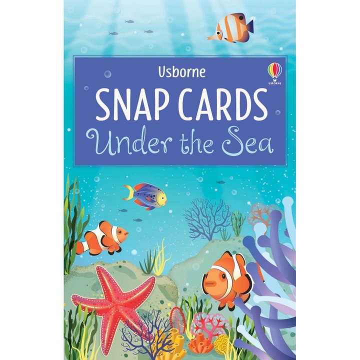 Carduri "Under the sea snap", 3 ani+, Usborne