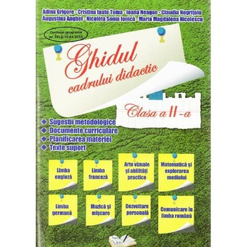Ghidul cadrului didactic clasa 2 - Adina Grigore Ghidul cadrului didactic clasa 2 - Adina Grigore