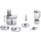 Robot de bucatarie Bosch MultiTalent 3 MCM3200W, 800 W, capacitate 2.3L, blender 1L, 2 trepte de viteza, peste 30 de functii, gri/alb