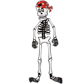 Decoratiune Eventy pentru Halloween, Schelet, 92 cm Decoratiune Eventy pentru Halloween, Schelet, 92 cm