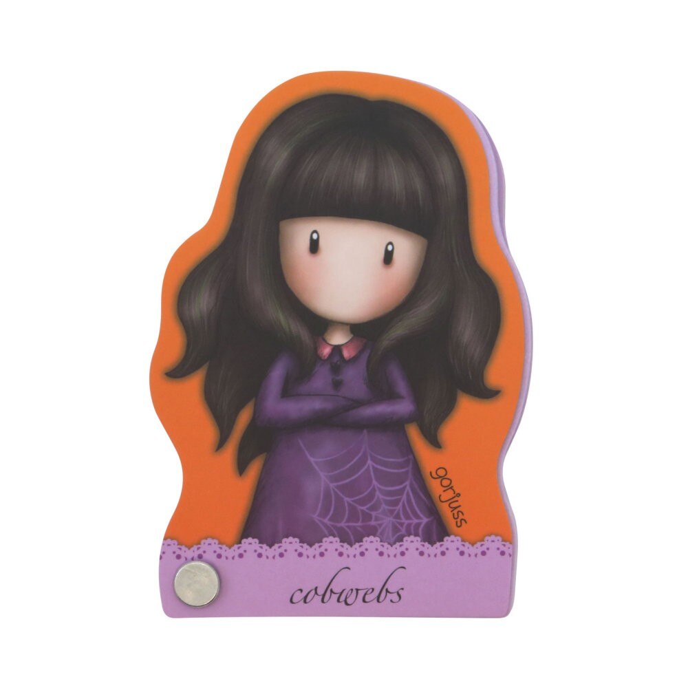 Carnetel profilat Gorjuss Fiesta - Cobwebs, 11 x 7.5 x 1 cm