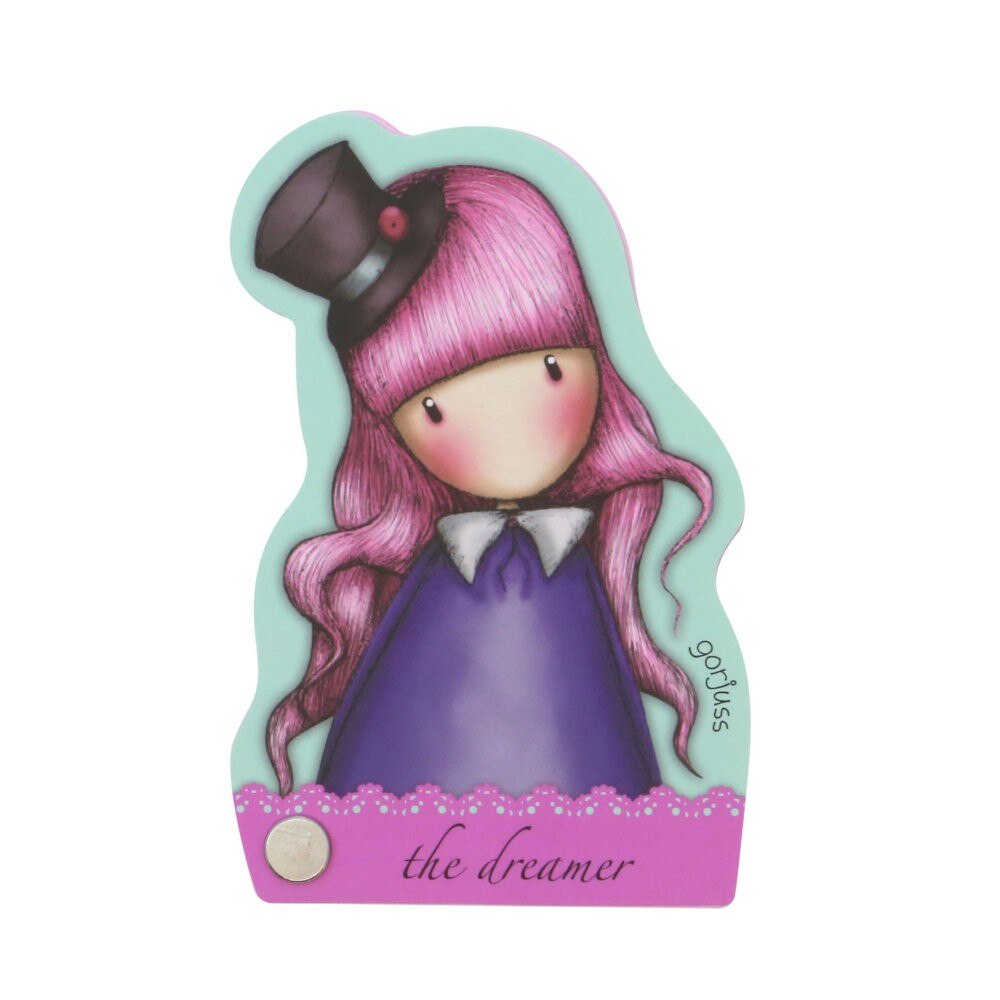 Carnetel profilat Gorjuss Fiesta - The Dreamer, 11 x 7.5 x 1 cm