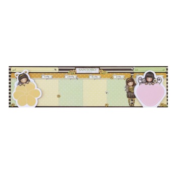 Planificator saptamanal Gorjuss -Bee Loved, 36.5 x 10 x 1 cm Planificator saptamanal Gorjuss -Bee Loved, 36.5 x 10 x 1 cm