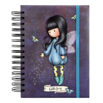 Agenda cu spira Gorjuss - Bubble Fairy, 18 x 21 x 3 cm Agenda cu spira Gorjuss - Bubble Fairy, 18 x 21 x 3 cm