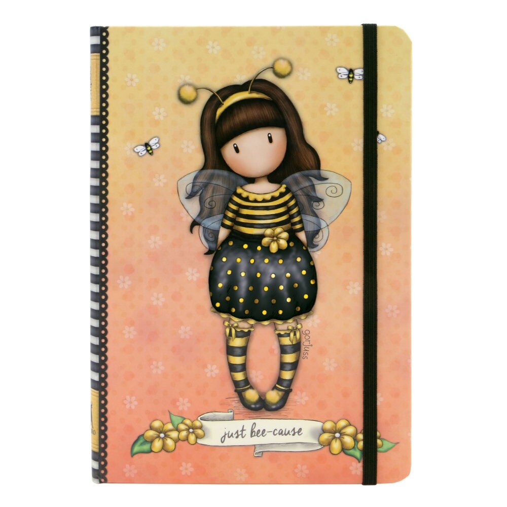 Agenda cu coperti tari Gorjuss - Bee Loved, 19.5 x 14 x 1.8 cm