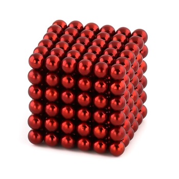 Bile Magnetice AntiStres Neocube, rosu, 5 mm, 216 piese - MagCub®