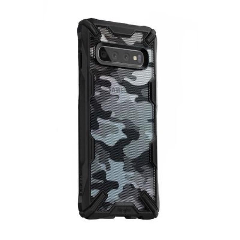 Husa Ringke Fusion X Samsung Galaxy S10E Camo Black