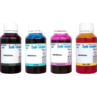 cerneala refill profesionala compatibila epson universala ciss sau cartus set refill cu 4 culori x 100 ml black cyan magenta yellow imagen 23_0_
0