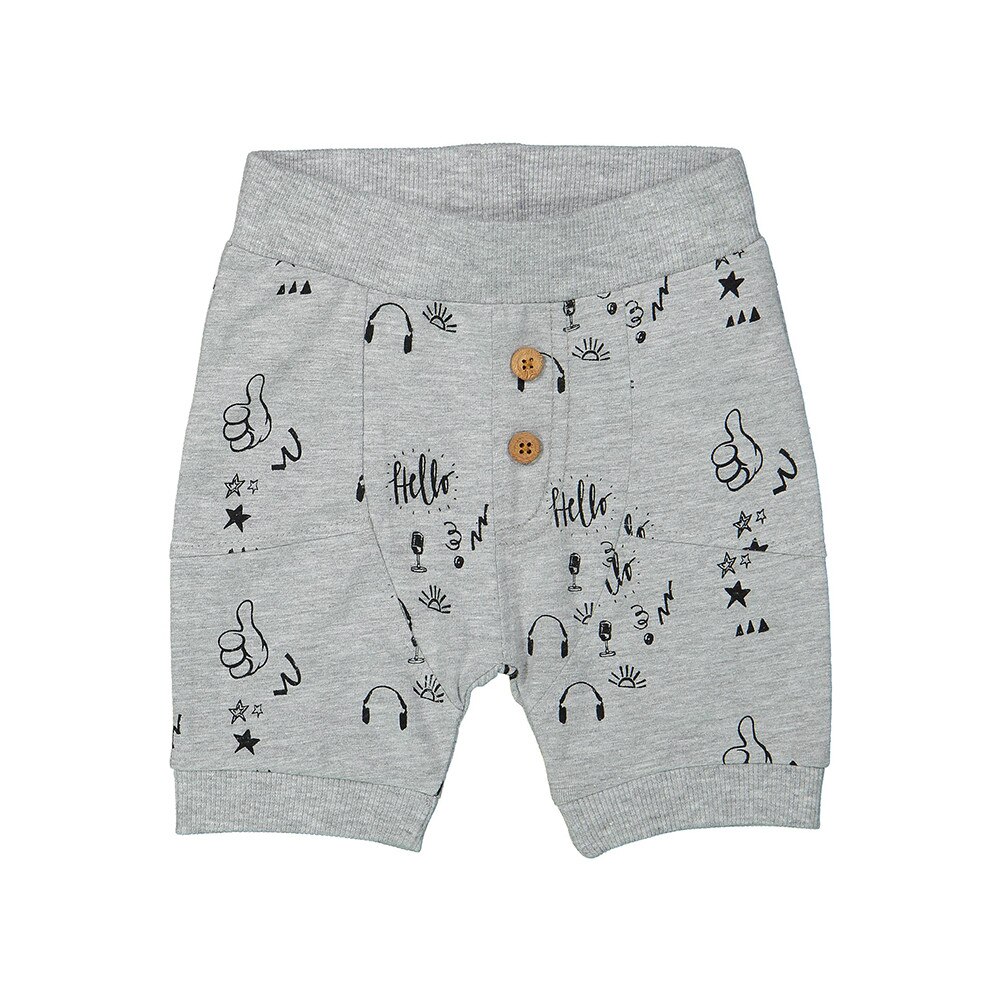 Pantaloni baieti, Dirkje, scurti, gri