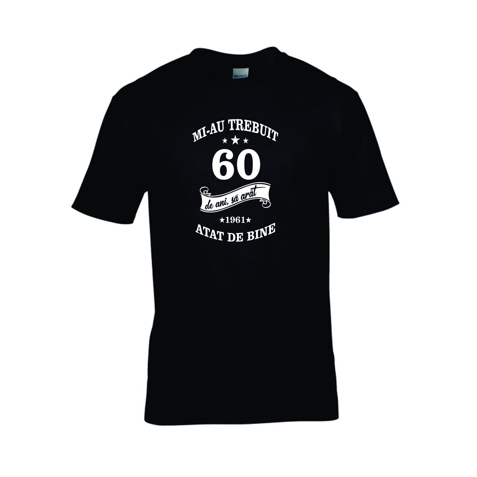 Tricou personalizat, bumbac, Stedman, unisex, negru, marime 2XL, model 