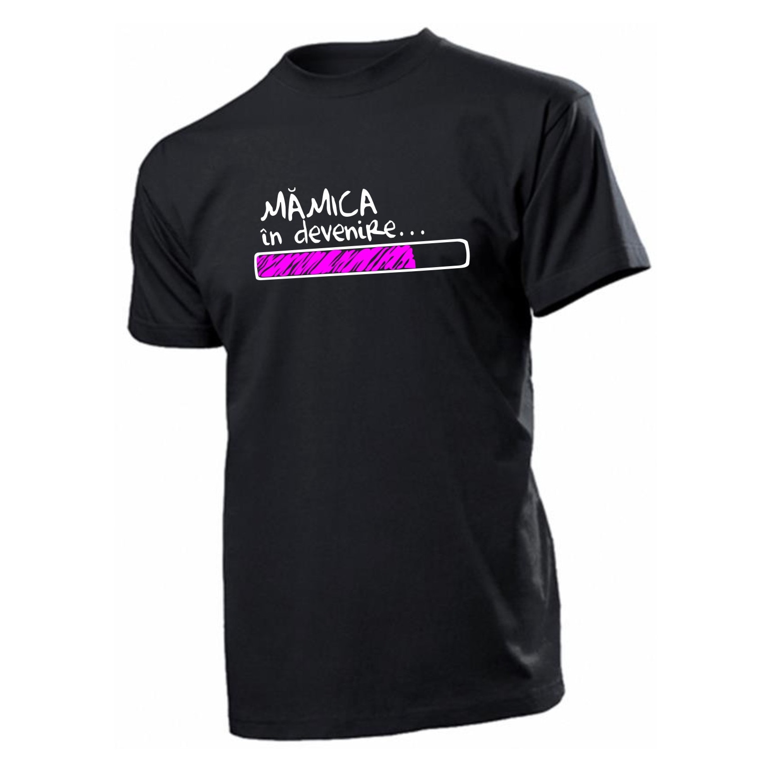 Tricou personalizat, bumbac, Stedman, unisex, negru, marime 2XL, model 