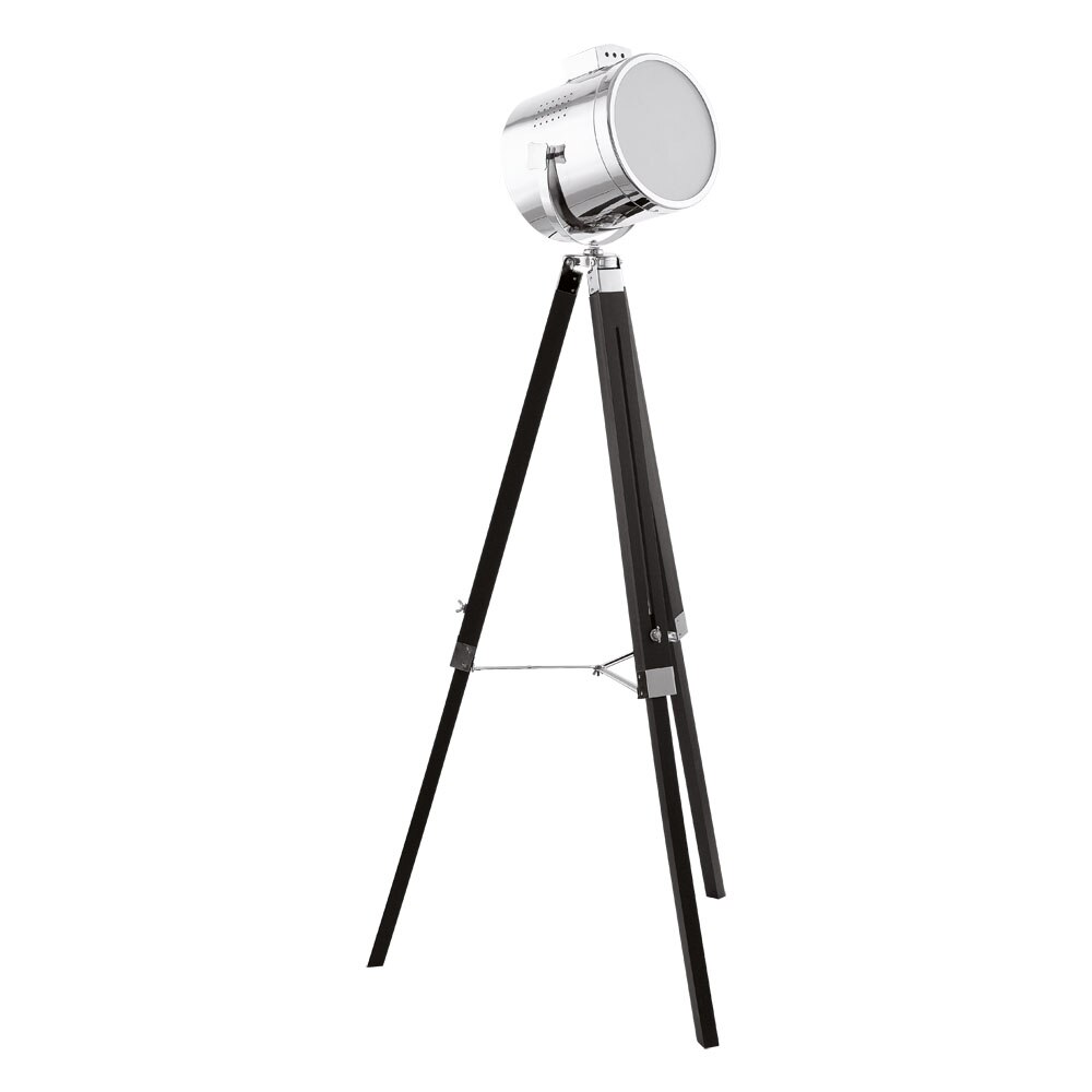 Lampadar UPSTREET, 94368, E27, 60W, Lemn, Otel, Negru