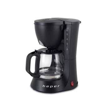 Aparat de cafea, 4-6 cani, 600ml, recipient sticla, 600W, Beper, BC.060 Aparat de cafea, 4-6 cani, 600ml, recipient sticla, 600W, Beper, BC.060