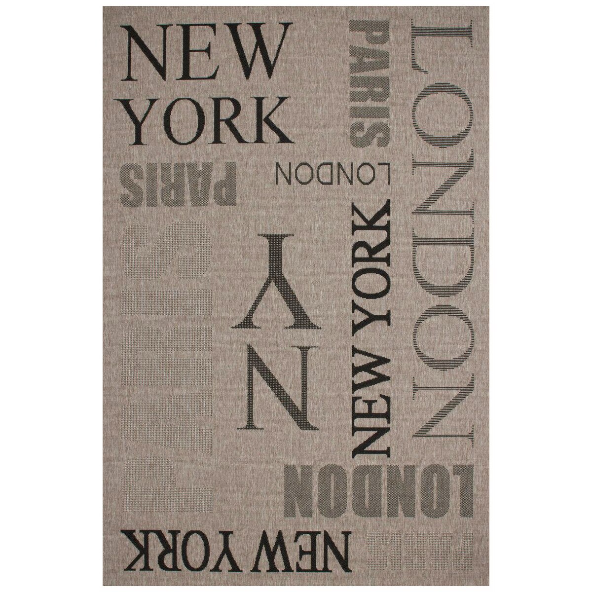 Covor Modern & Geometric Zara, Gri, 200x290, C15-220105