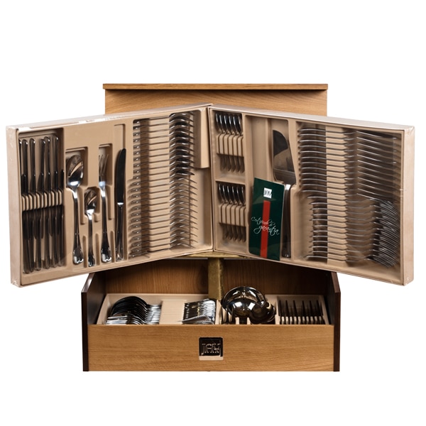 Set tacamuri Corona, 113 piese, inox 18/10