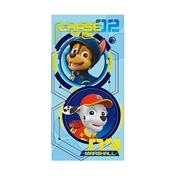 Prosop Paw Patrol bleu 70 X 140 CM poliester Universala Multicolor