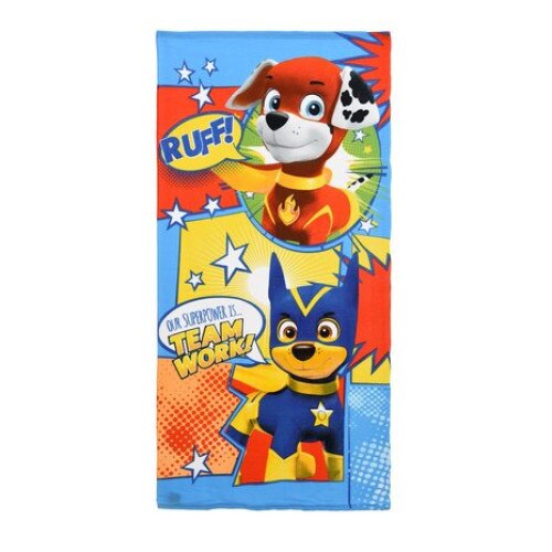 Prosop Paw Patrol Ruff 70 X 140 CM poliester Universala Multicolor