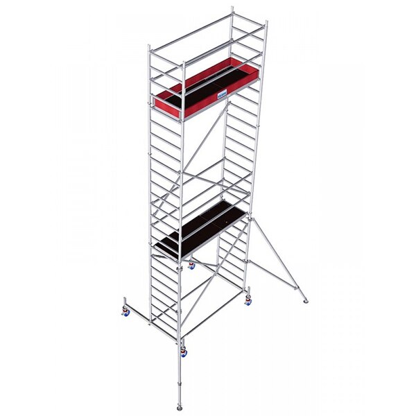 Schela KRAUSE STABILO S10 0,75 x 2m, aluminiu, inaltime lucru 7,4m
