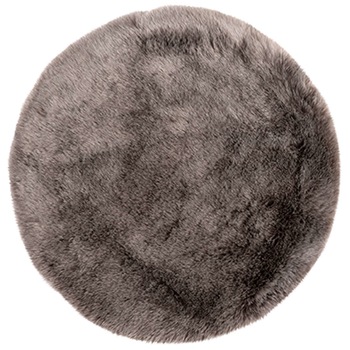 Covor Shaggy Sedo, Rotund, Taupe, 80x80, C200-258312 Covor Shaggy Sedo, Rotund, Taupe, 80x80, C200-258312