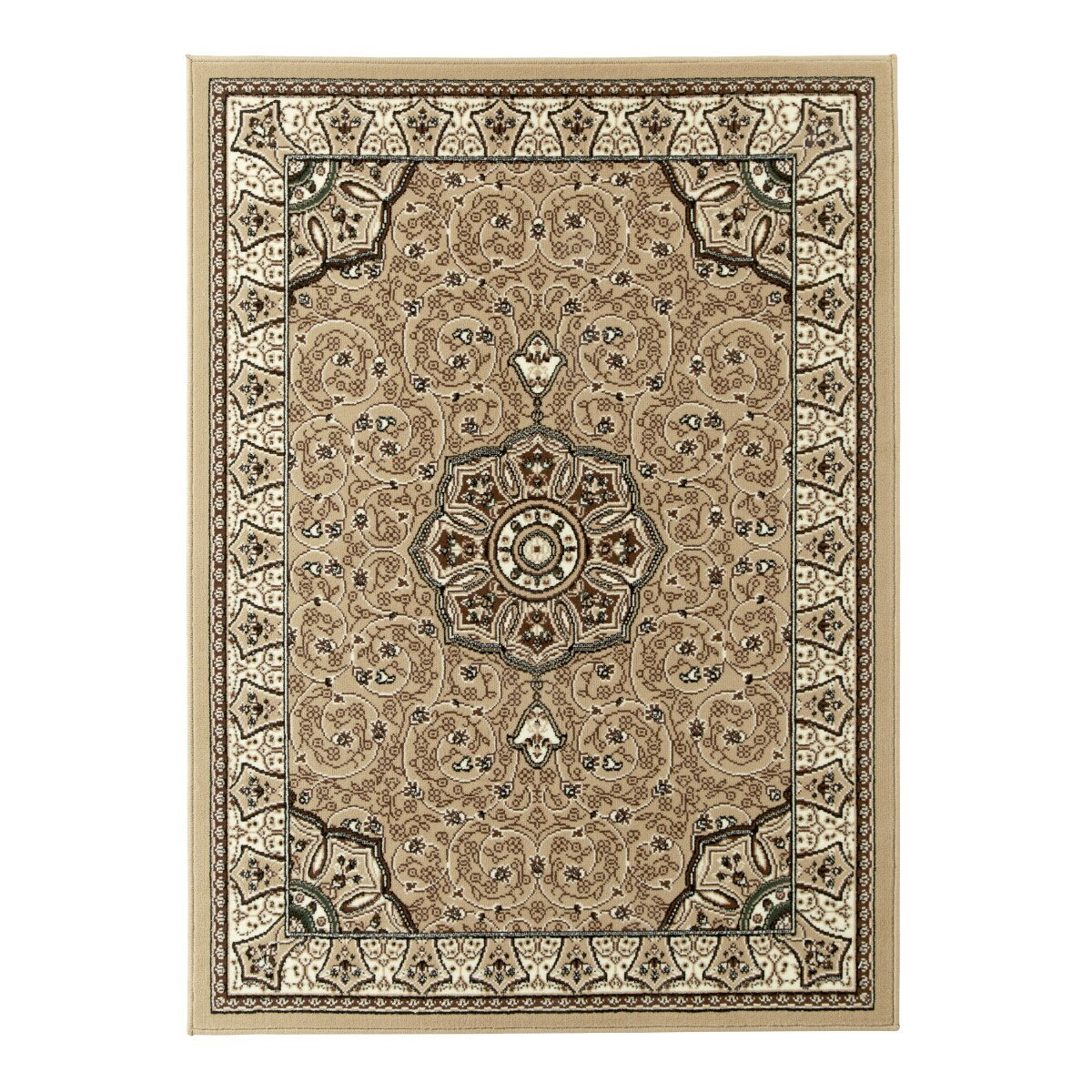 Covor Oriental & Clasic Alep, Bej, 150x210, C255-210610