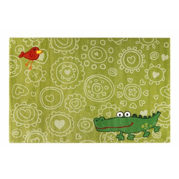Covor Copii & Tineret Crocodile, Verde, 133x200, C-0919901 Covor Copii & Tineret Crocodile, Verde, 133x200, C-0919901
