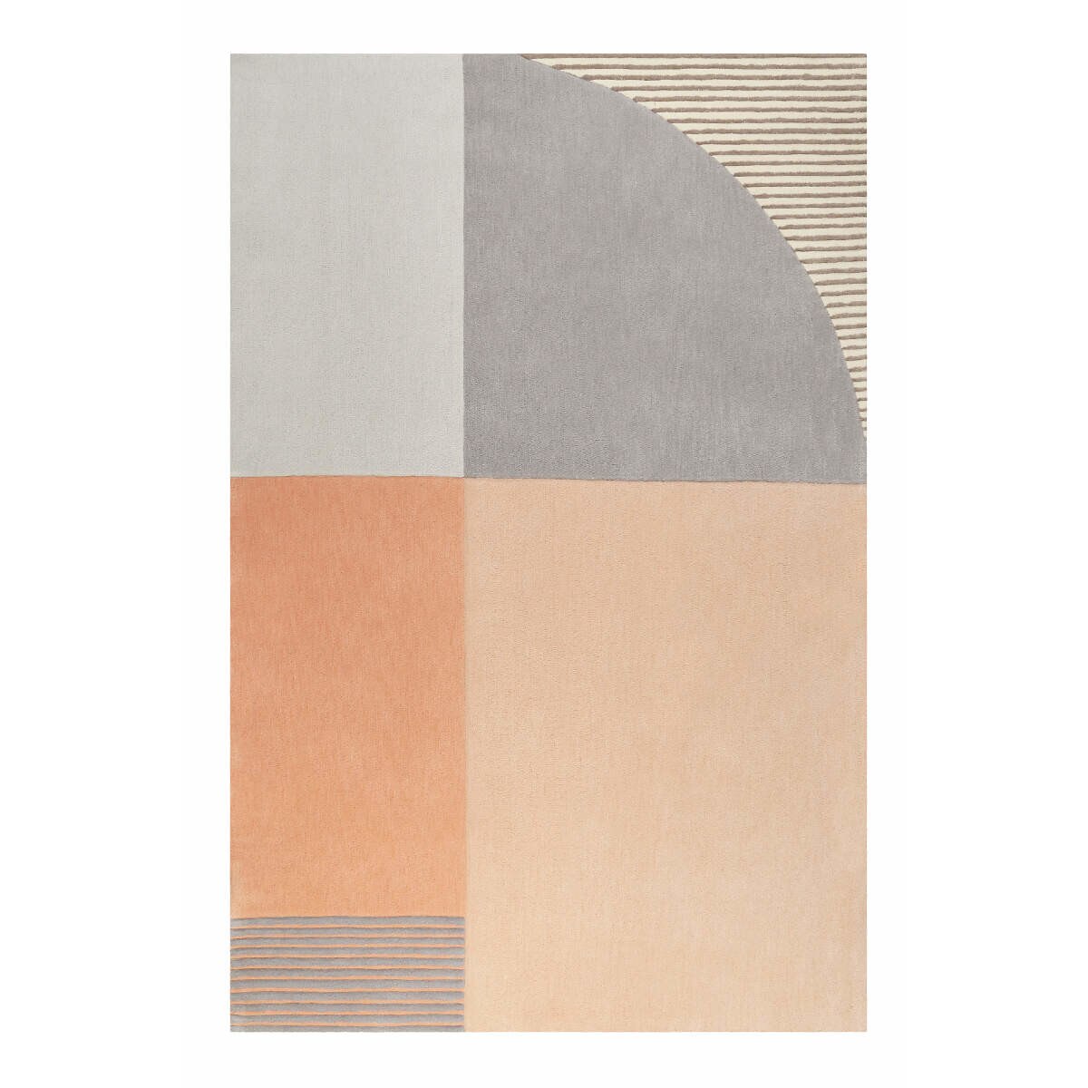 Covor Modern & Geometric Runway, Portocaliu, 80x150, C04-0917302