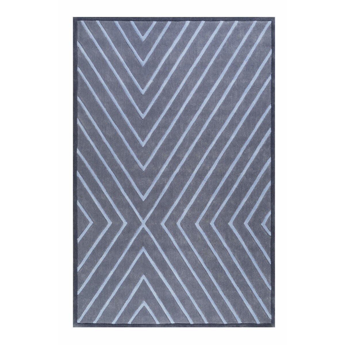 Covor Modern & Geometric V. Flip, Albastru, 70x140, C10-0919101