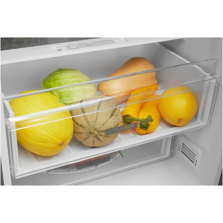 Combina frigorifica Whirlpool W7 911I OX, 371 l, Clasa F, Total No Frost, 6th Sense, Display Electronic Interior, H 201 cm, Inox